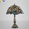 Tiffany Style Dragonfly 12 Inches Table Lamp Stained Glass DT021606