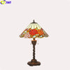 Tiffany Style Rose 18 Inches Table Lamp Stained Glass RT021722