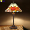 Tiffany Style Rose 18 Inches Table Lamp Stained Glass RT021722