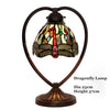 Tiffany Style Rose 10 Inches Table Lamp Stained Glass RT022404