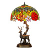 Tiffany Style Rose 16 Inches Table Lamp Stained Glass RT022803