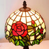 Tiffany Style Rose 8 Inches Table Lamp Stained Glass RT022408