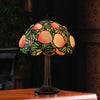 Tiffany Style Peach 12 Inches Table Lamp Stained Glass PT022419