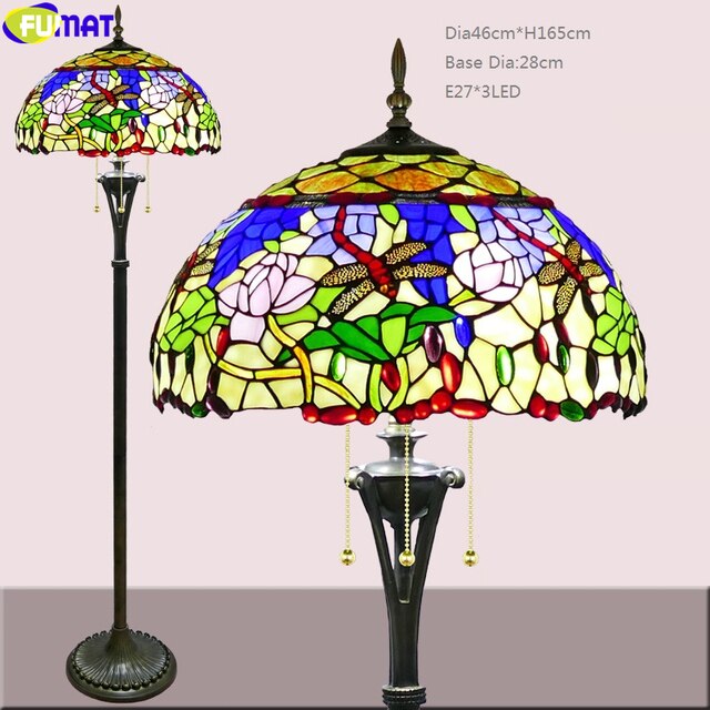 Tiffany Style Parrot 18-20 Inches Floor Lamp Stained Glass PF020910