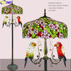 Tiffany Style Parrot 18-20 Inches Floor Lamp Stained Glass PF020910