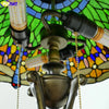 Tiffany Style Parrot 18-20 Inches Floor Lamp Stained Glass PF020910