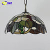 FUMAT Tiffany Style Grape 12/16 Inches Ceiling Lamp Stained Glass GC020917