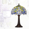 Tiffany Style Wisteria 8-20 Inches Table Lamp Stained Glass WT022406