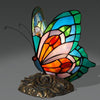 Tiffany Style Butterfly 8 Inches Table Lamp Stained Glass BT022304